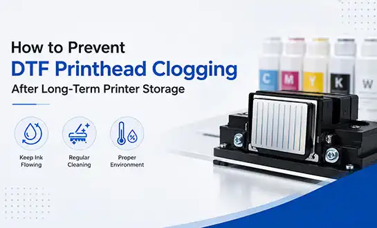 How to Prevent DTF Printhead Clogging After Long-Term Printer Storage